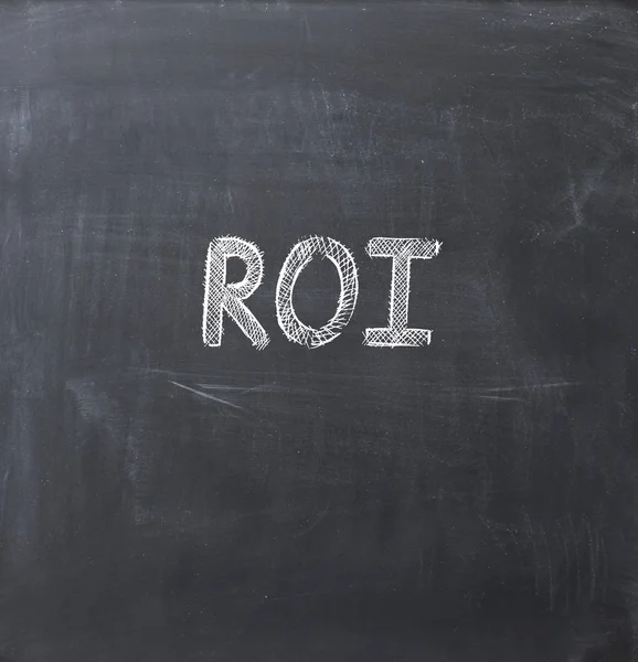 Roi concept — Stock Photo, Image