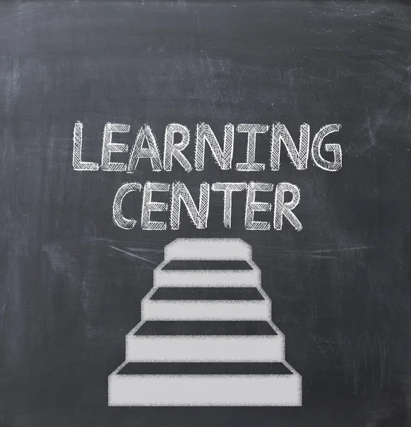 Learning center concept — Stock Photo, Image