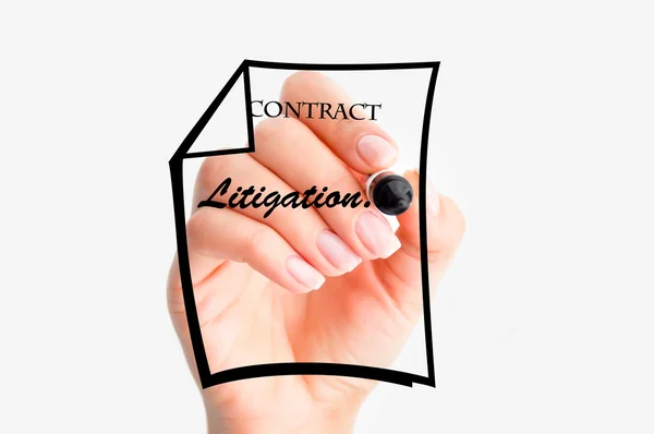 Litigation lawyer — Stock Photo, Image