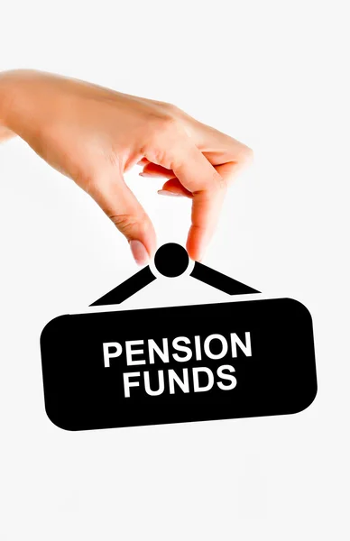 Pension funds — Stock Photo, Image