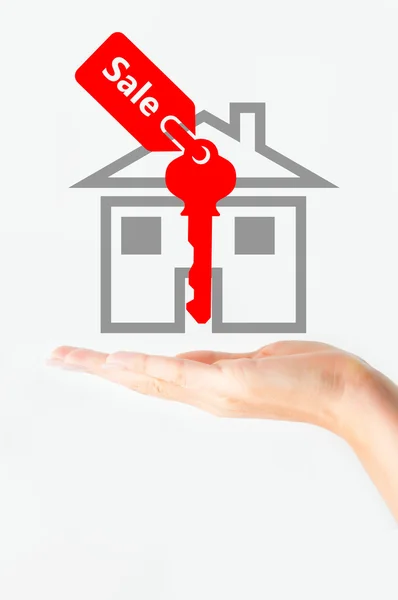 Real estate transaction — Stock Photo, Image