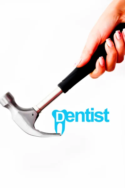 Koncepcja lekarz dentysta — Zdjęcie stockowe