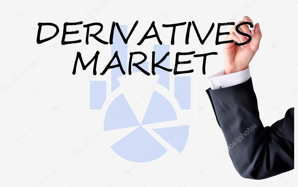 Derivatives market concept