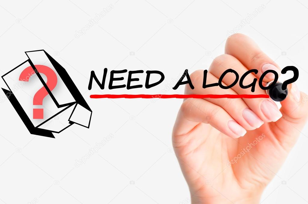 Need a logo concept hand written on white