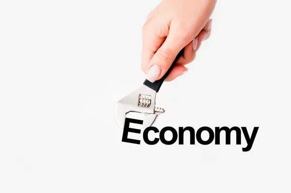 Fixing economy — Stock Photo, Image