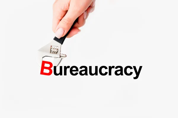 Corrigir as questões burocráticas — Fotografia de Stock