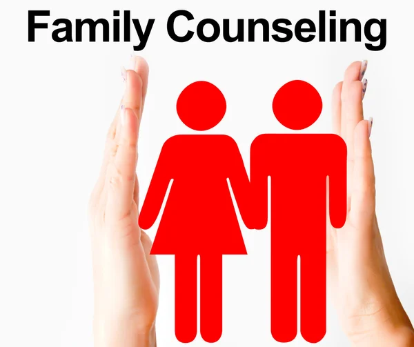 Familie counseling concept — Stockfoto