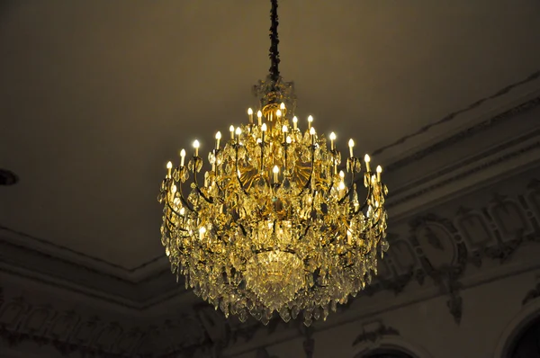 Crystal chandelier Royalty Free Stock Photos