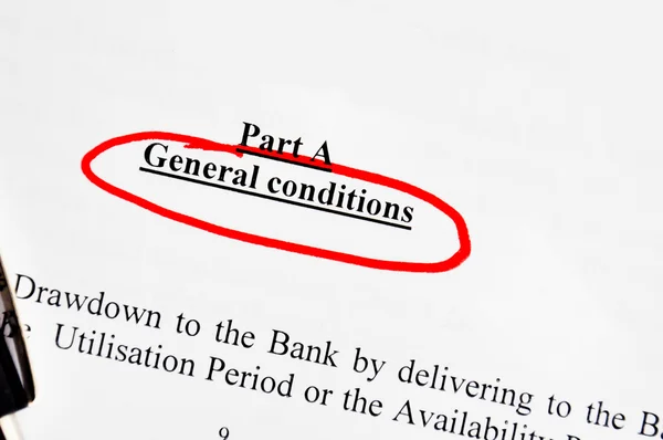 General conditions business