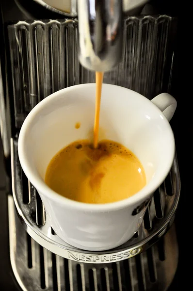 在早上的完美咖啡 — 图库照片