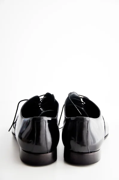 Чорний чоловічого взуття — стокове фото