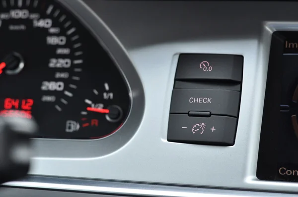 Modern car interior — Stock Photo, Image