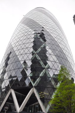 Londra'nın modern Kornişon gökdelen