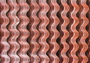 Kırmızı Çatı döşeme arka planı.