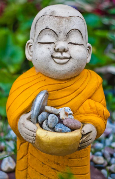 Little Monk statues. — Stock Photo, Image