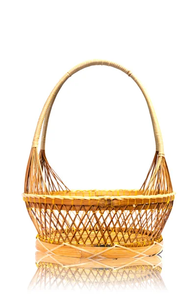 Wood basket. — Stock Photo, Image