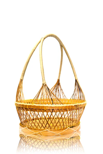 Wood basket. — Stock Photo, Image