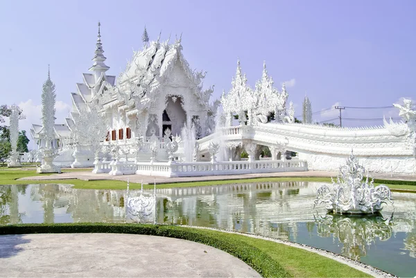 Wat Rong Khan Tailândia . — Fotografia de Stock