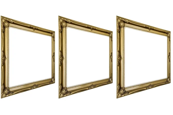 Antieke gouden frame. — Stockfoto