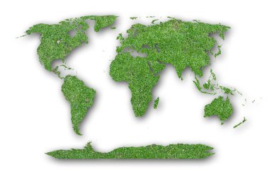 a la luz verdeDünya Haritası.