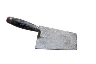 eski beyaz arka plan üzerinde UD mala izole.