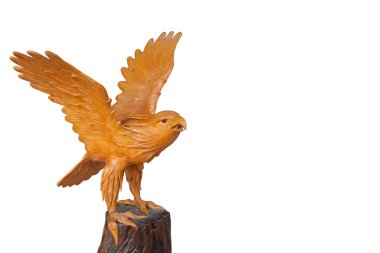 altın kartal heykeli.