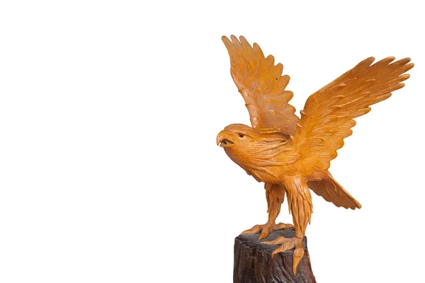Statue of a golden eagle. — Stock Photo, Image