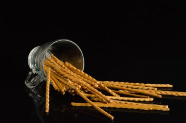 Tuz atıştırmalıklar yapışıyor