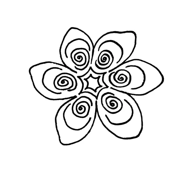 Çizelgede olağandışı bir kar tanesi var. Yüksek kalite çizim. Kutlama tasarımı için beyaz arka planda kar taneleri olan güzel bir koleksiyon. Kış kar yağışı arka planı. Xmas kutlaması.