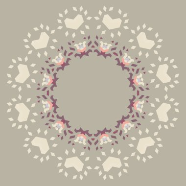 dairesel geometrik arka plan