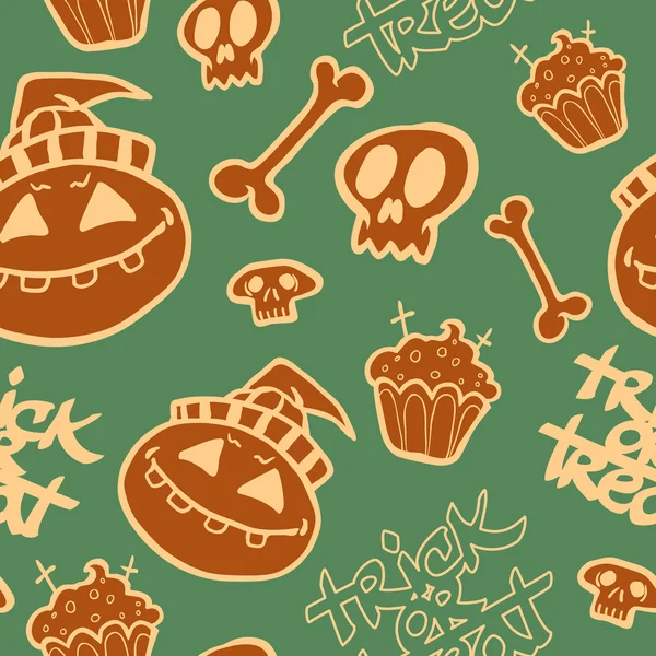 Halloween  pattern — Stock Vector