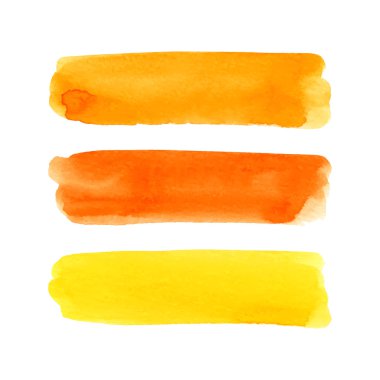 Suluboya fırça konturu seti