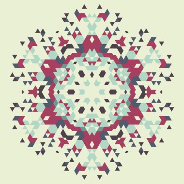 dairesel geometrik arka plan