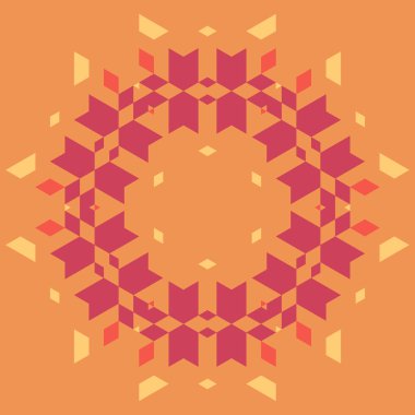 dairesel geometrik arka plan