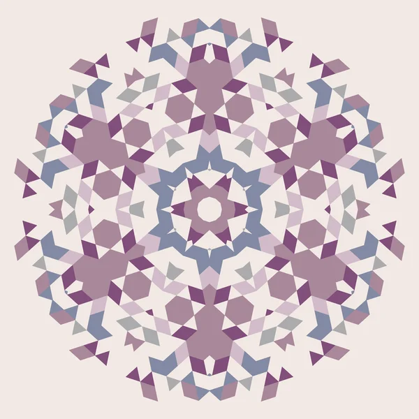 Kreisförmiger geometrischer Hintergrund — Stockvektor