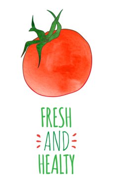 Taze ve sağlıklı domates