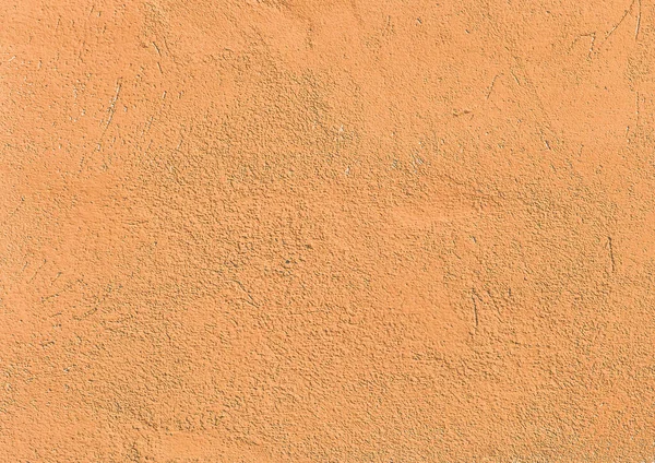 Açık Kahverengi Turuncu Boya Beton Yüzey Taşı Duvar Dokusu Çimento — Stok fotoğraf