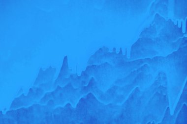 Soyut tasarım resim desenli mavi boya, duvar dokusu yüzey arkaplanı.