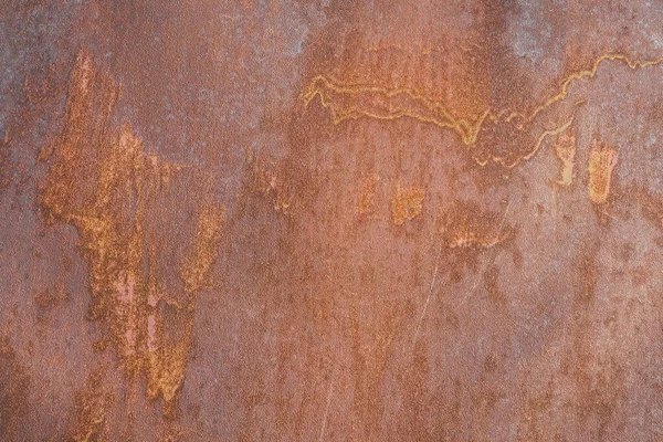 Oude Roestige Metalen Grunge Vuile Bruine Textuur Achtergrond — Stockfoto