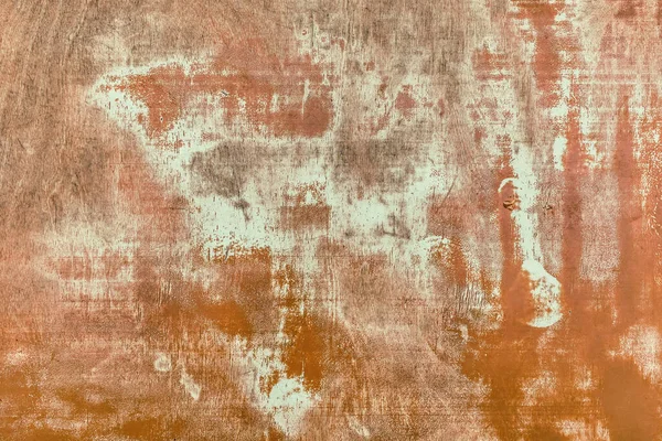 Pelar Textura Abstracta Pintura Naranja Del Fondo Madera Ligera Desgastada —  Fotos de Stock