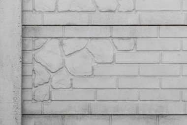 Gri tuğla mimari taş taş taş taş taş malzeme sokak çiti.