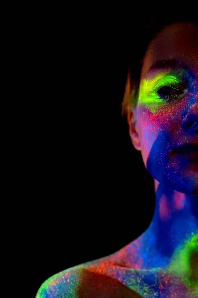  güzel uzay neon modeli uzay tarzında