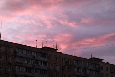 Gökyüzünde bir grup bulut
