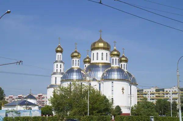 Holy - Transfiguration Cathedral Orthodox Cathedral. Brest. Belarus — Stock Photo, Image