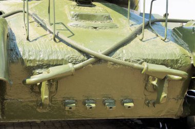 Sovyet T-34 tankının ön zırhı.