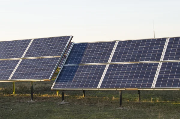 太陽電池パネルの数 — ストック写真