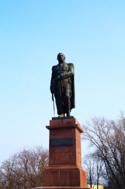 Kentsel mimari. Anıt Komutan Mi Kutuzov. Smolensk