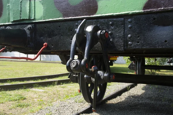 Anhängerkupplung Bahnsteig — Stockfoto