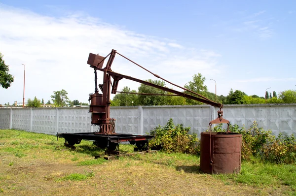 Former coal loader in locomotives — ストック写真