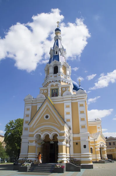 T. - Iglesia Ortodoxa de San Nicolás. Belarús — Foto de Stock